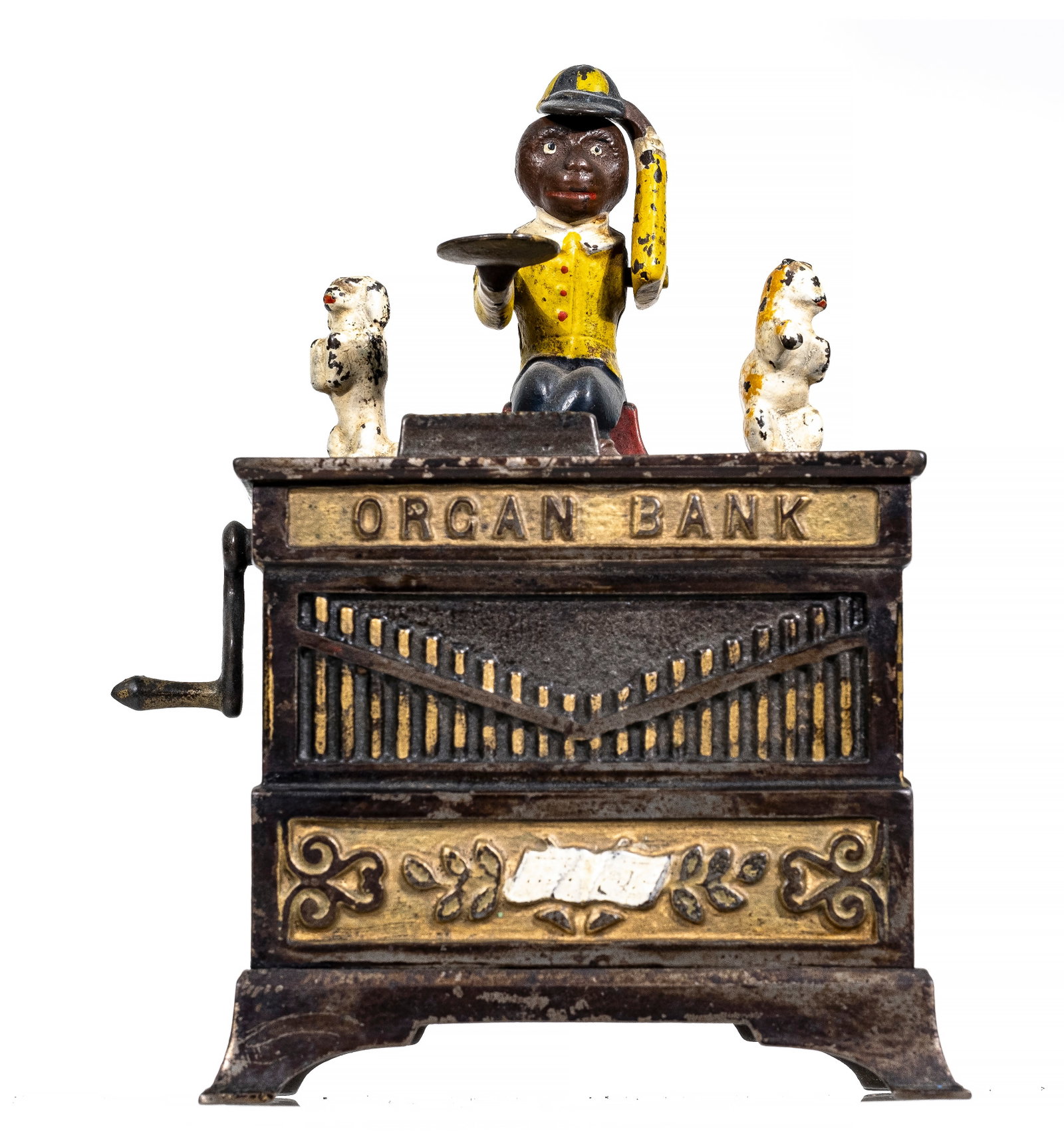 Organ Bank - Cat & Dog: Kyser & Rex Company. Philadelphia - 1882.