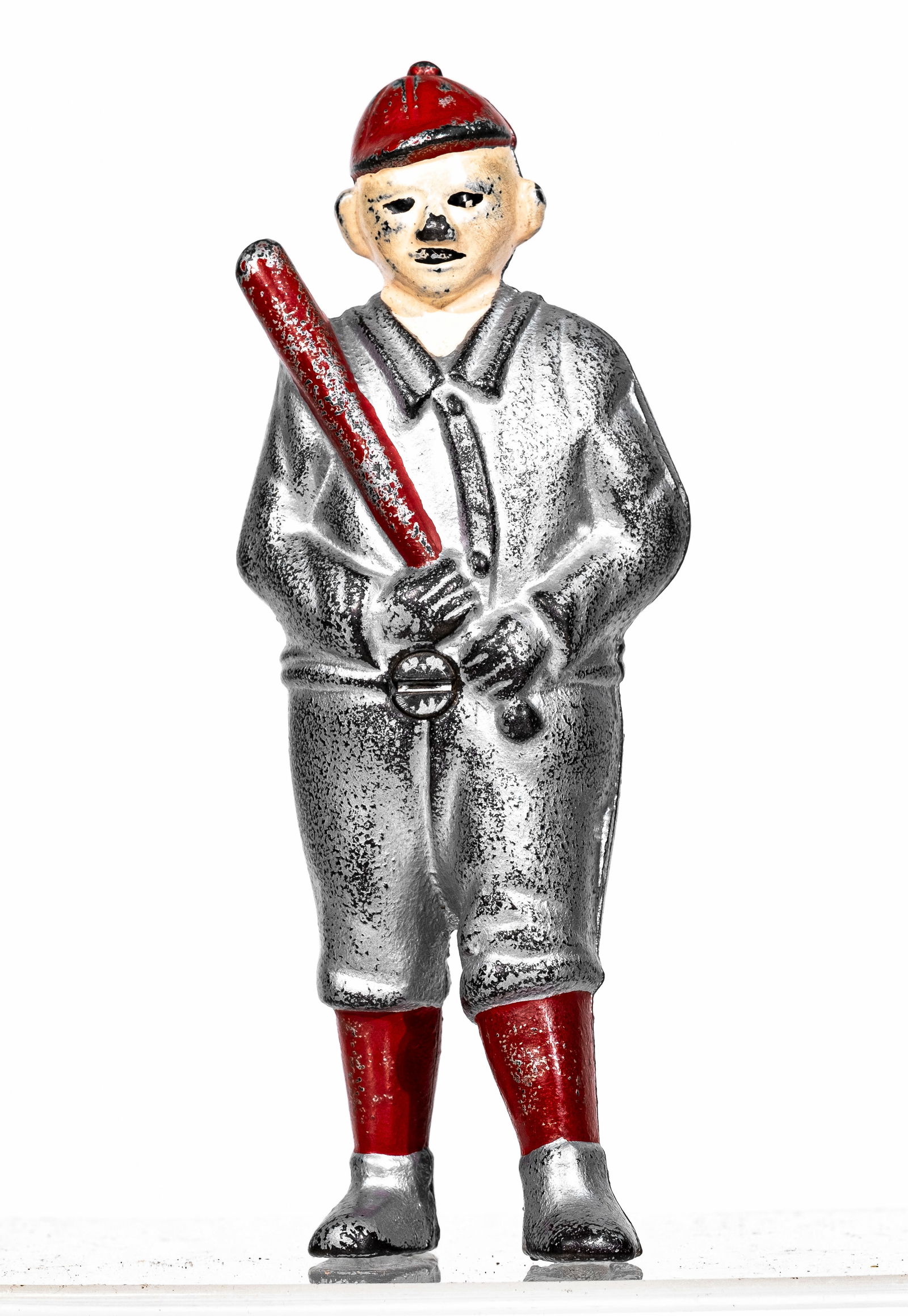 Baseball Player Bank - Screw in Stomach (1 of 4)