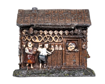 Hansel and Gretel at the Witch's Cottage - Spelter Bank