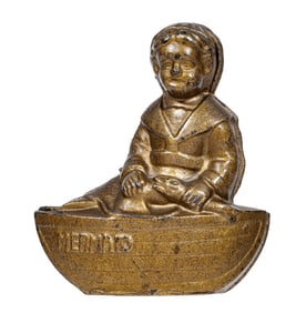 Mermaid Sailor Girl - Cast Iron Bank