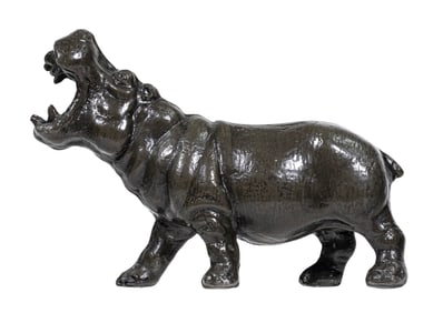 Unusual Hippopotamus Bank