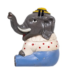 Circus Elephant - Cast Iron Bank