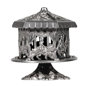 Merry - Go - Round - Cast Iron Bank