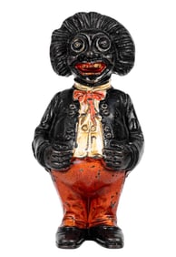 Golliwog - Cast Iron Bank