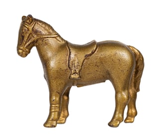Small Saddle Horse - Cast Iron Bank