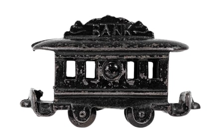 Trolley - Cast Iron Bank