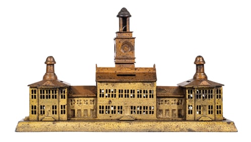 Fully Expanded Independence Hall - Smaller Version of the 3-in-1 Bank