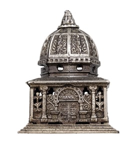 Second Smallest Columbia - Cast Iron Bank