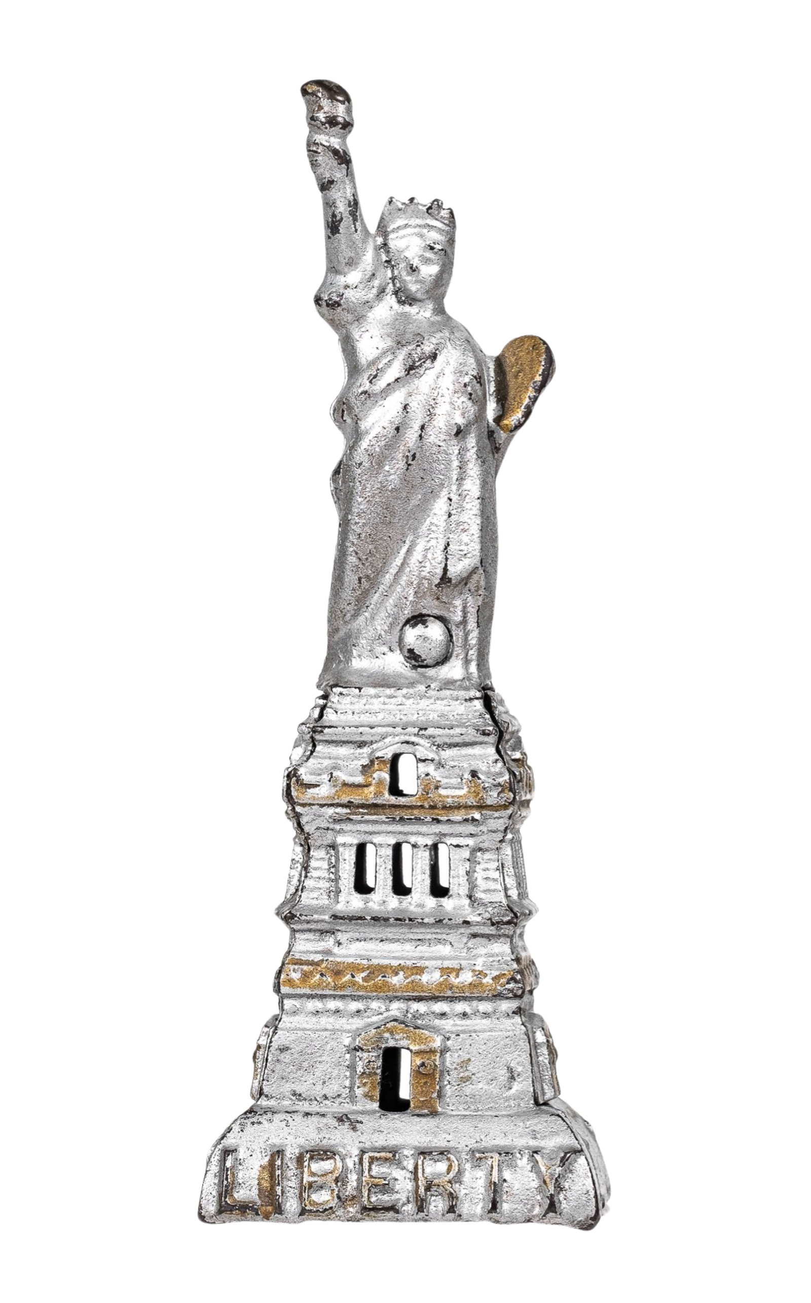 Medium Statue of Liberty - Cast Iron Bank: By the Kenton Hardware Company. Kenton, Ohio - Circa 1910's.