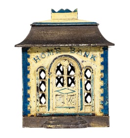 Shallow Home - Cast Iron Bank