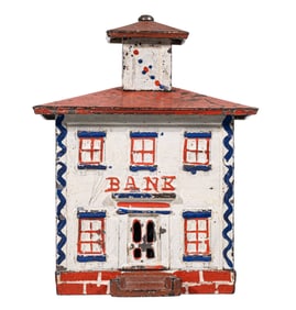 Large Patriotic Cupola Bank