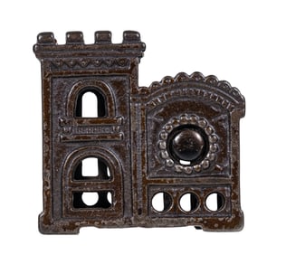 Rose Window Church - Cast Iron Bank