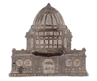 Columbian Expo Administration Building - Cast Iron Bank