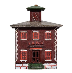 Brown Cupola - Large - Cast Iron Bank