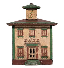 Tan Cupola - Large - Cast Iron Bank