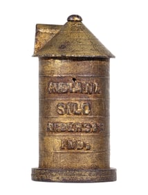 Indiana Silo - Cast Iron Bank