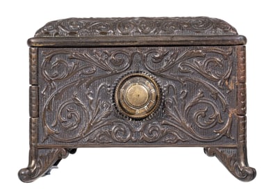Treasure Chest Safe - Cast Iron Bank