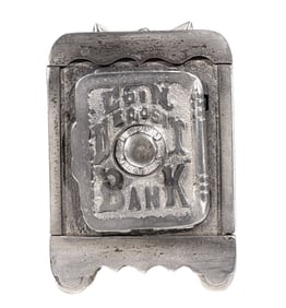 Coin Deposit Safe - Cast Iron Bank