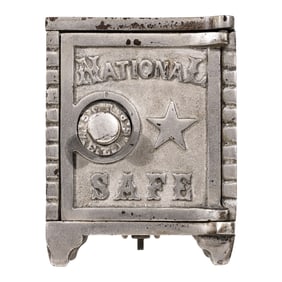 National Safe - Cast Iron Bank