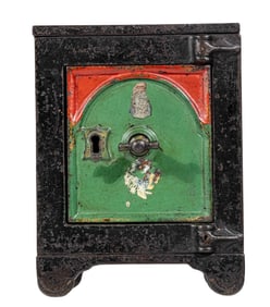 Arched Door Safe - Medium - Cast Iron Bank