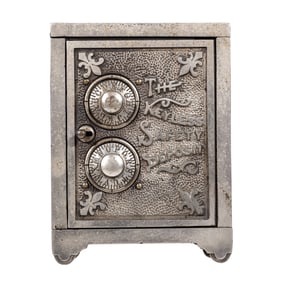 The Keyless Safe Deposit - Cast Iron Bank