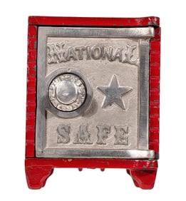 National Safe - Cast Iron Bank