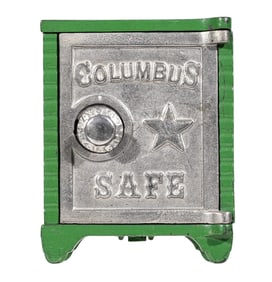 Columbus Safe - Cast Iron Bank
