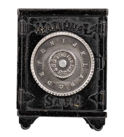National Safe - Large - Cast Iron Bank