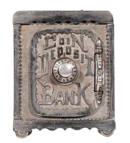 Coin Deposit - Large - Cast Iron Bank