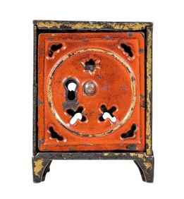 Circle Door Safe - Cast Iron Bank