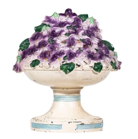 Basket of Lilies - Cast Iron Doorstop