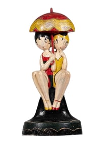 Bathing Beauties - Cast Iron Doorstop