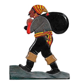 Pirate - Large Cast Iron Doorstop - Scarce