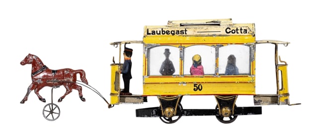 Horse Drawn Omnibus - Tin Toy