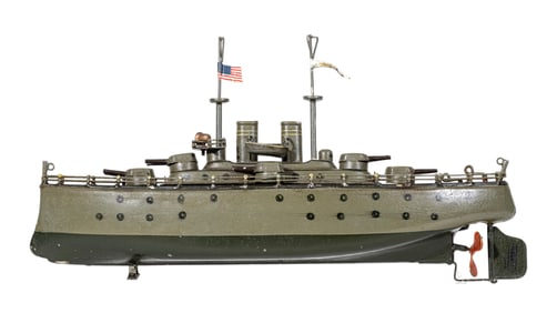 Gunboat - Marklin Tin Toy
