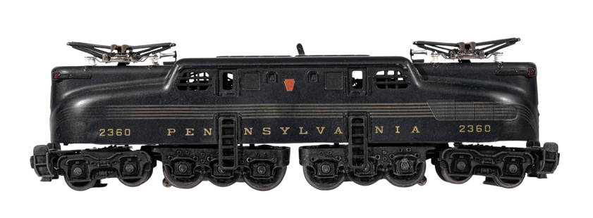 Lionel 2360 PRR GG-1 Locomotive: Made by Lionel Corporation. New York - Circa 1960 - 13 1/4" Long.