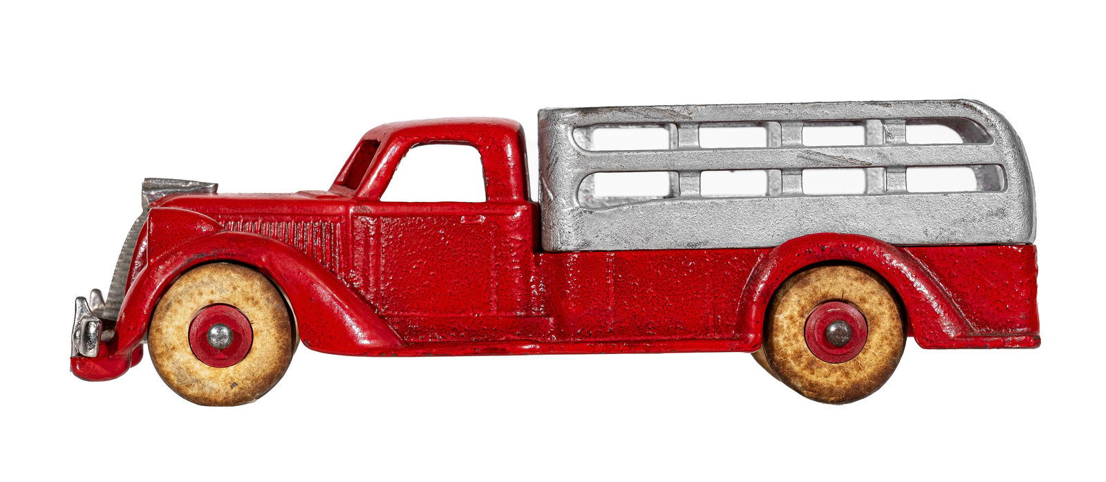 Two Tone Stake Truck - Cast Iron Toy (1 of 6)