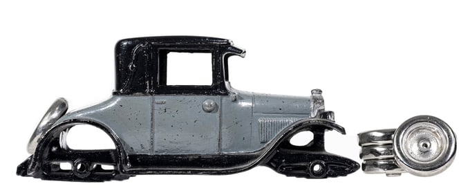 Two Tone Chevy Coupe - Cast Iron Toy