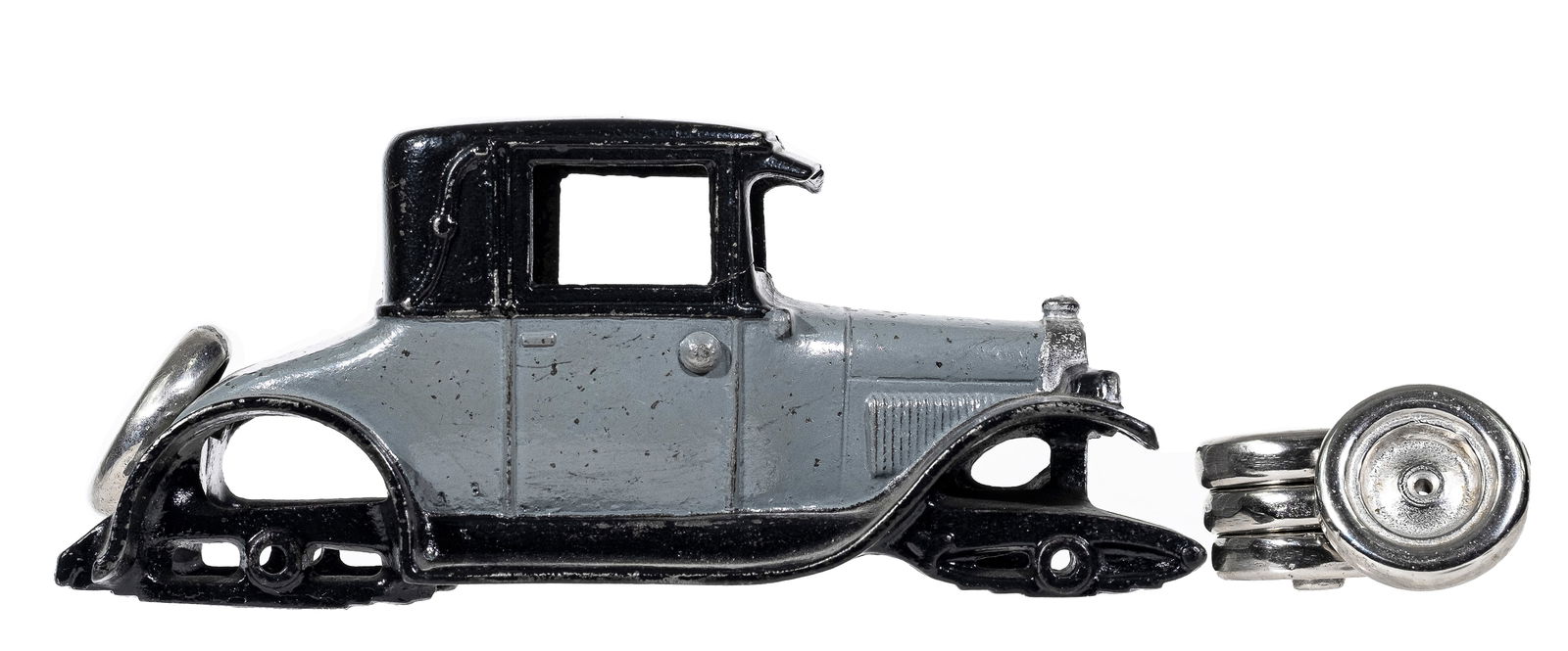 Two Tone Chevy Coupe - Cast Iron Toy (1 of 6)