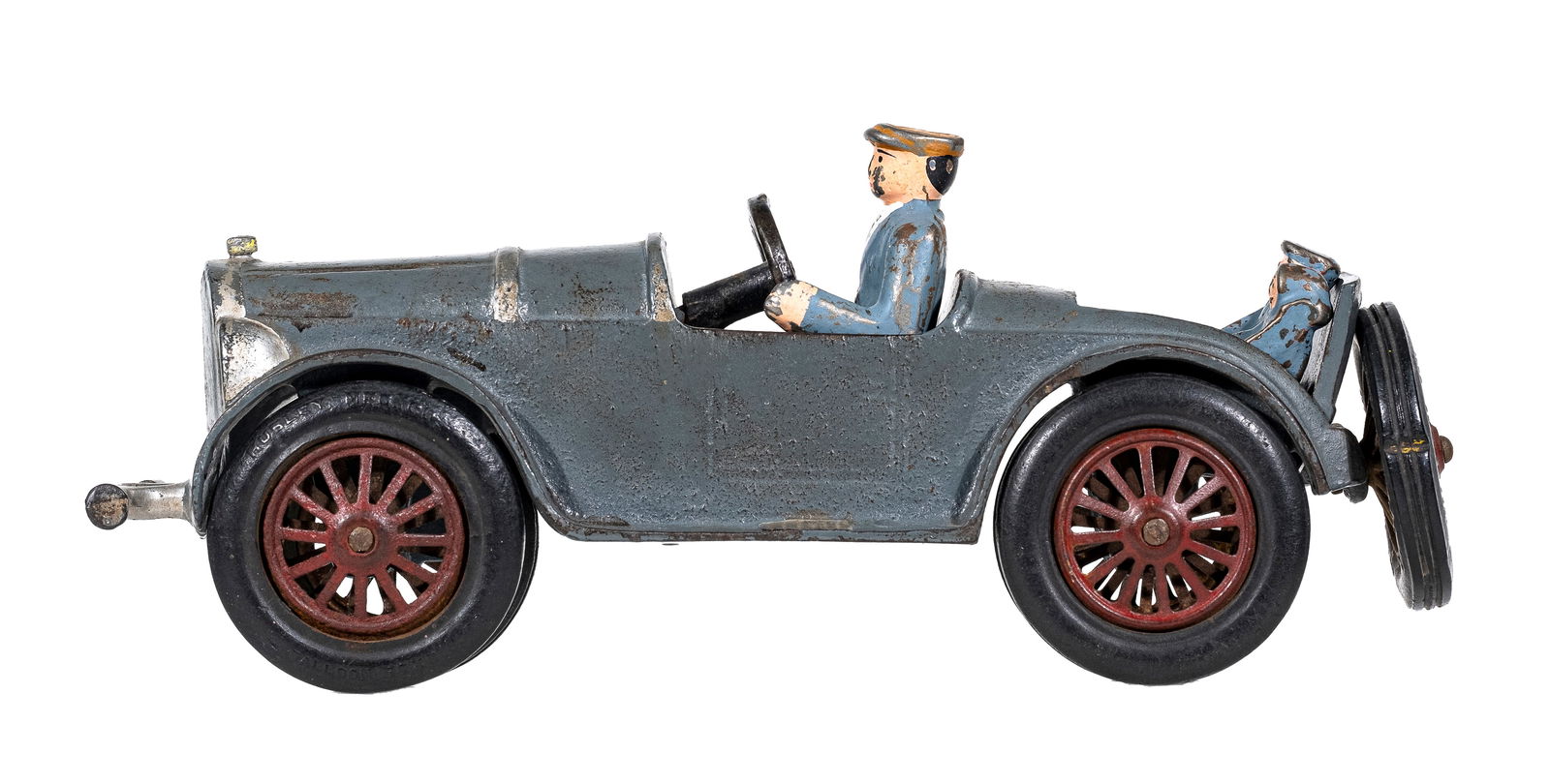 Rare Roadster with Rumble Seat - Cast Iron Toy (1 of 6)