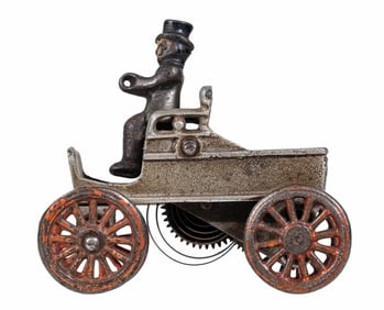 Mechanical Automotive Phaeton - Cast Iron Toy