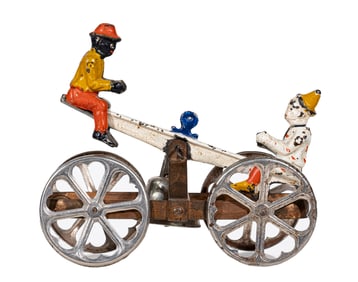 Clown & Black Boy Bell Toy