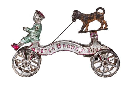 Buster Brown and Tige - Comic Strip Bell Ringer