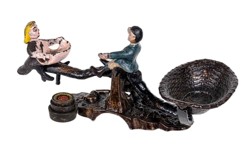 Rare See-Saw - Cast Iron Candy Scale