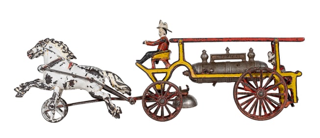 Rare Chemical Wagon - Cast Iron Toy