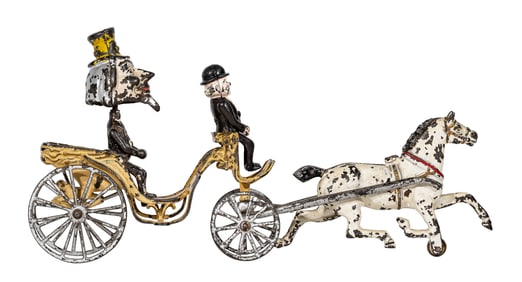 Uncle Sam Chariot - Cast Iron Toy