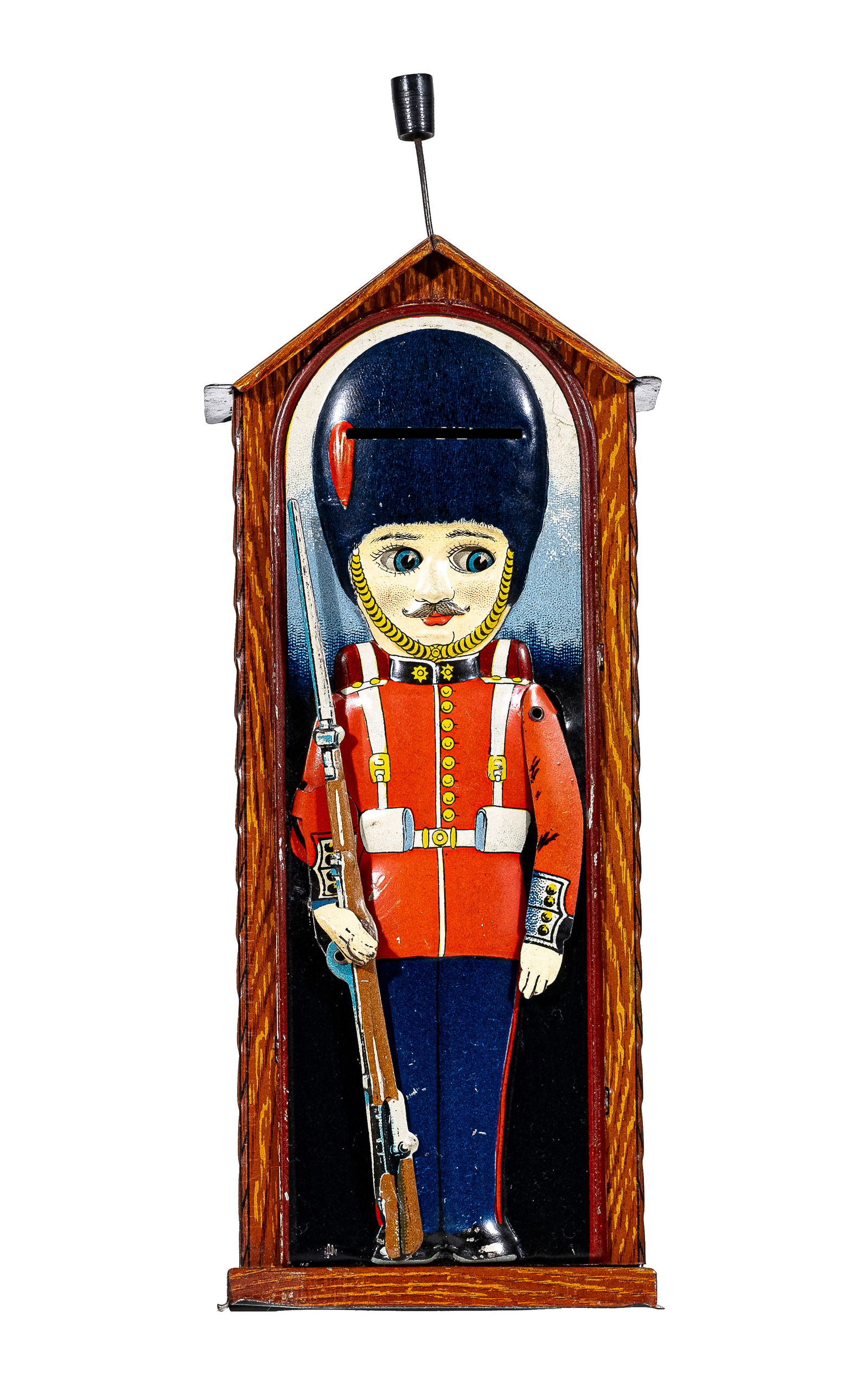 Sentry In Guardhouse Bank (1 of 6)