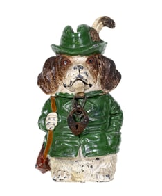 Alpine Dachshund Hunter - Spelter Bank