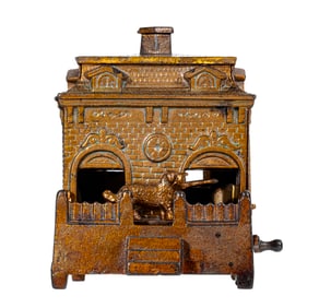 Dog on Turntable Bank