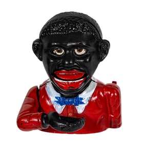 Little Joe Bank - Type 1 - Cast Iron Bank